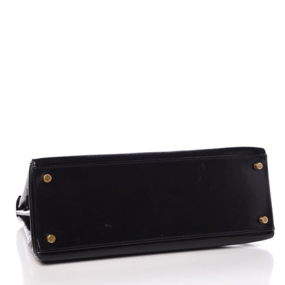 Hermes Box Kelly Retourne 32 Black 5 of 25