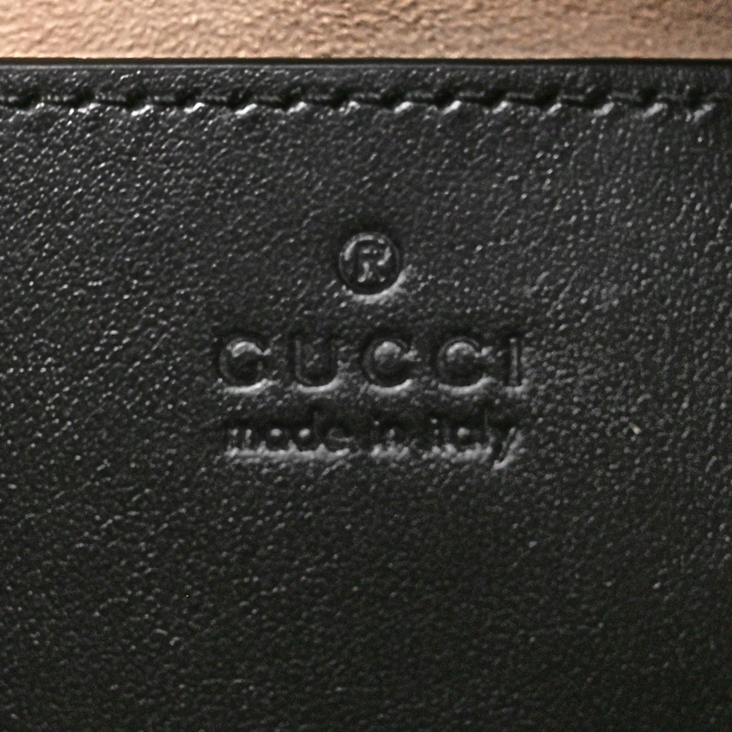 Calfskin Matelasse Diagonal Mini Interlocking G Heart Shoulder Bag Black