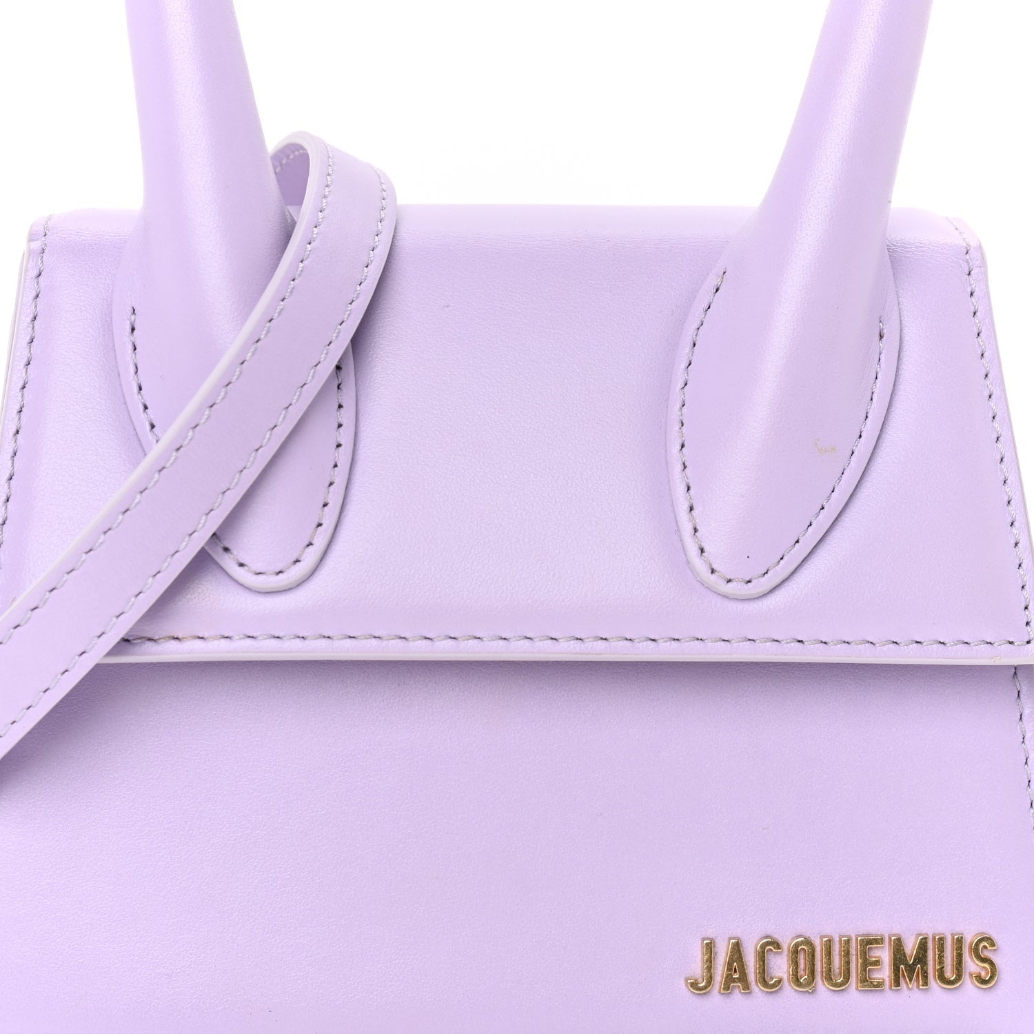Jacquemus Smooth Calfskin Le Chiquito Moyen Lilac 6 of 8