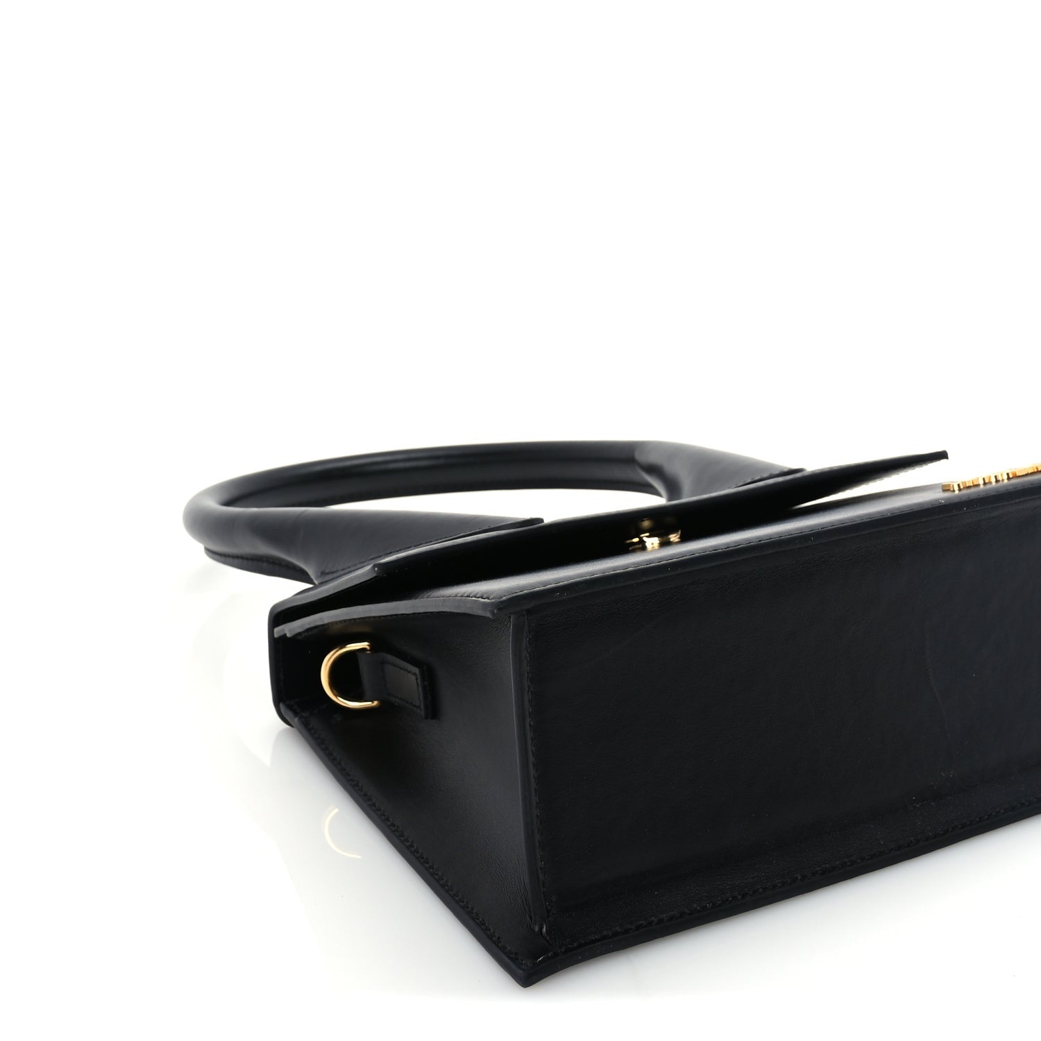 Jacquemus Smooth Calfskin Le Grand Chiquito  Black 7 of 8