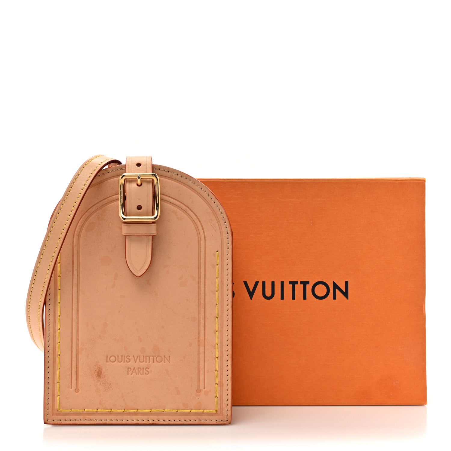 Louis Vuitton Name Tag XL Clutch Beige 14 of 14