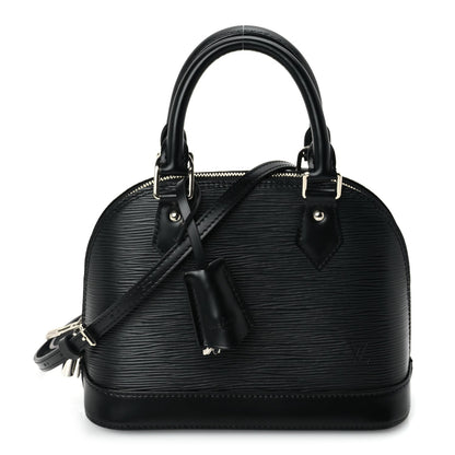Louis Vuitton Epi Alma BB  Black 1 of 8