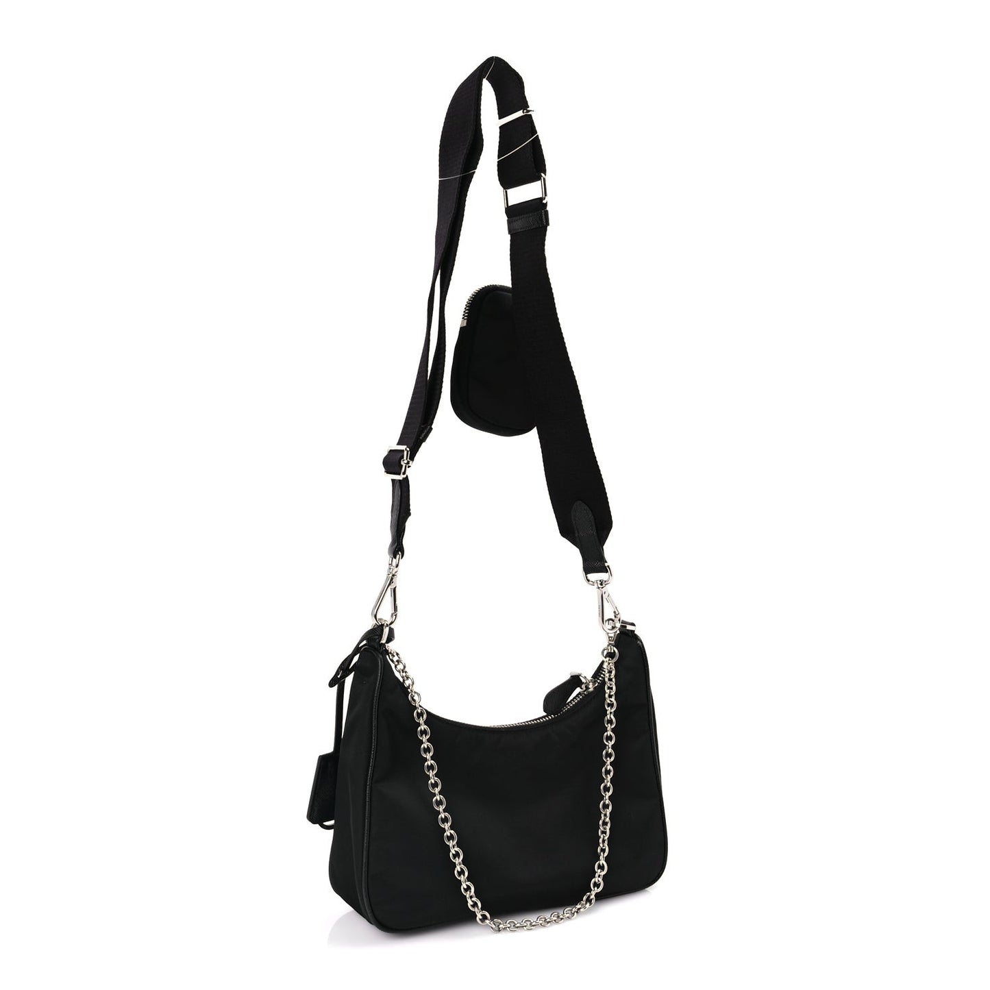 Nylon Re-Edition 2005 Shoulder Bag Black