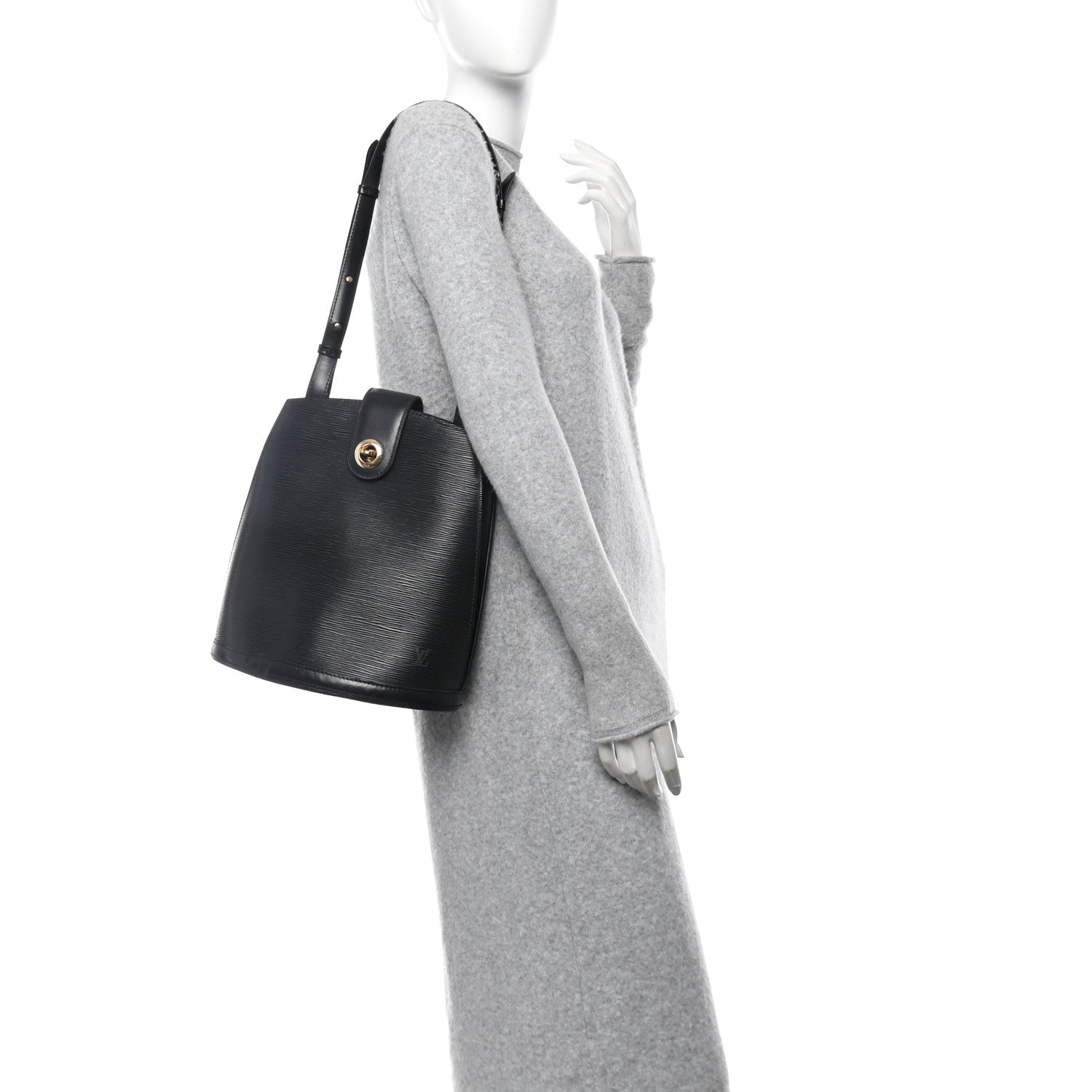 Louis Vuitton Epi Cluny Black 2 of 12