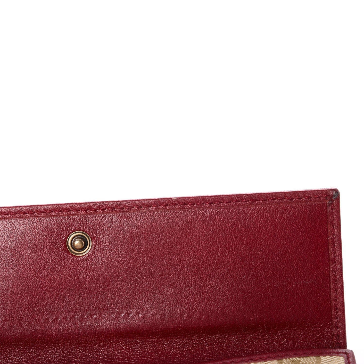 Gucci Monogram Miss GG Continental Wallet Red 17 of 19