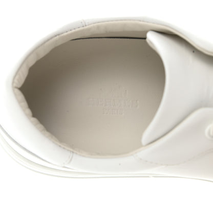Hermes Calfskin Day Sneakers 39 White 6 of 13