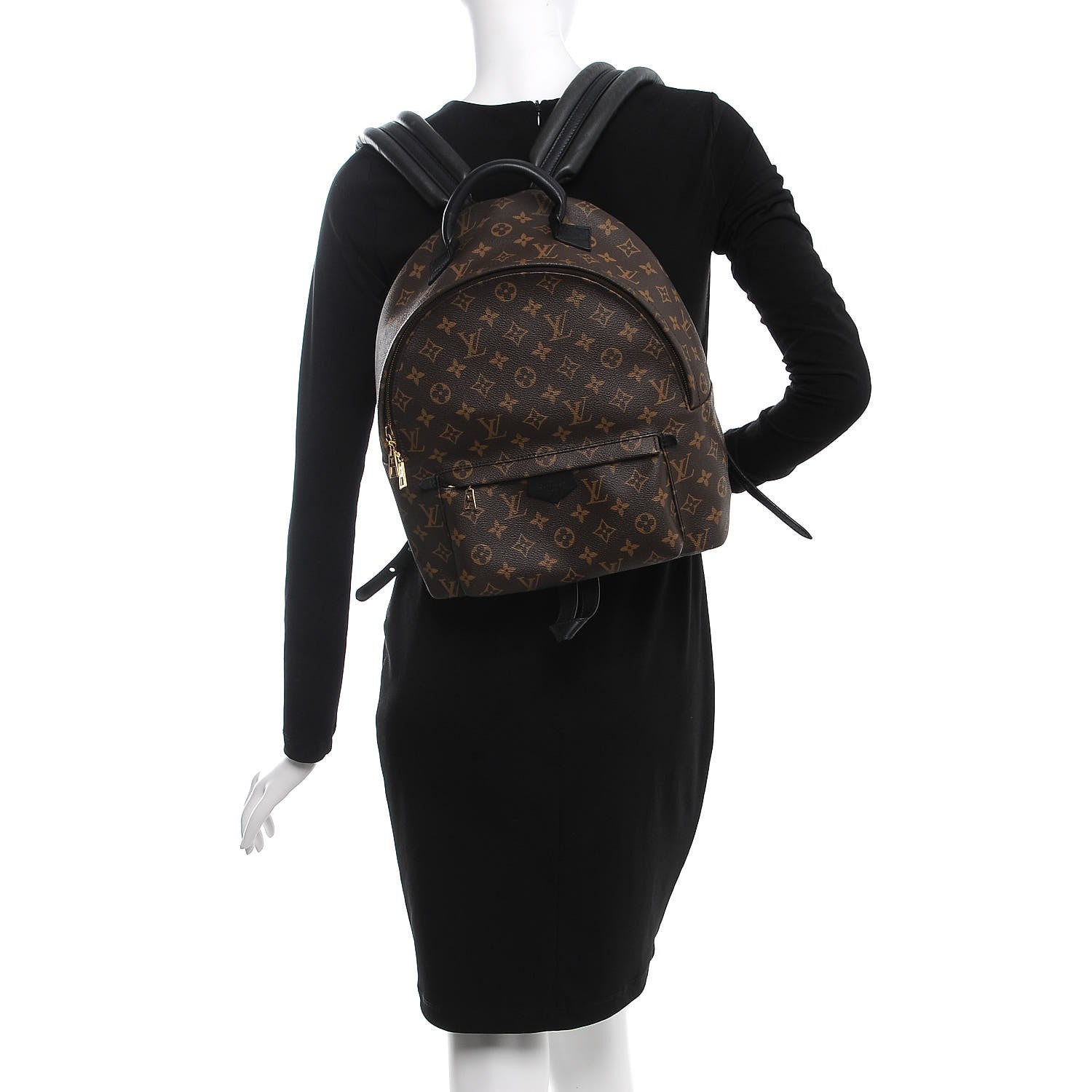 Louis Vuitton Monogram Palm Springs Backpack MM 2 of 8