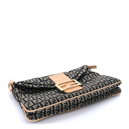 Fendi Zucchino Baguette Black 3 of 7