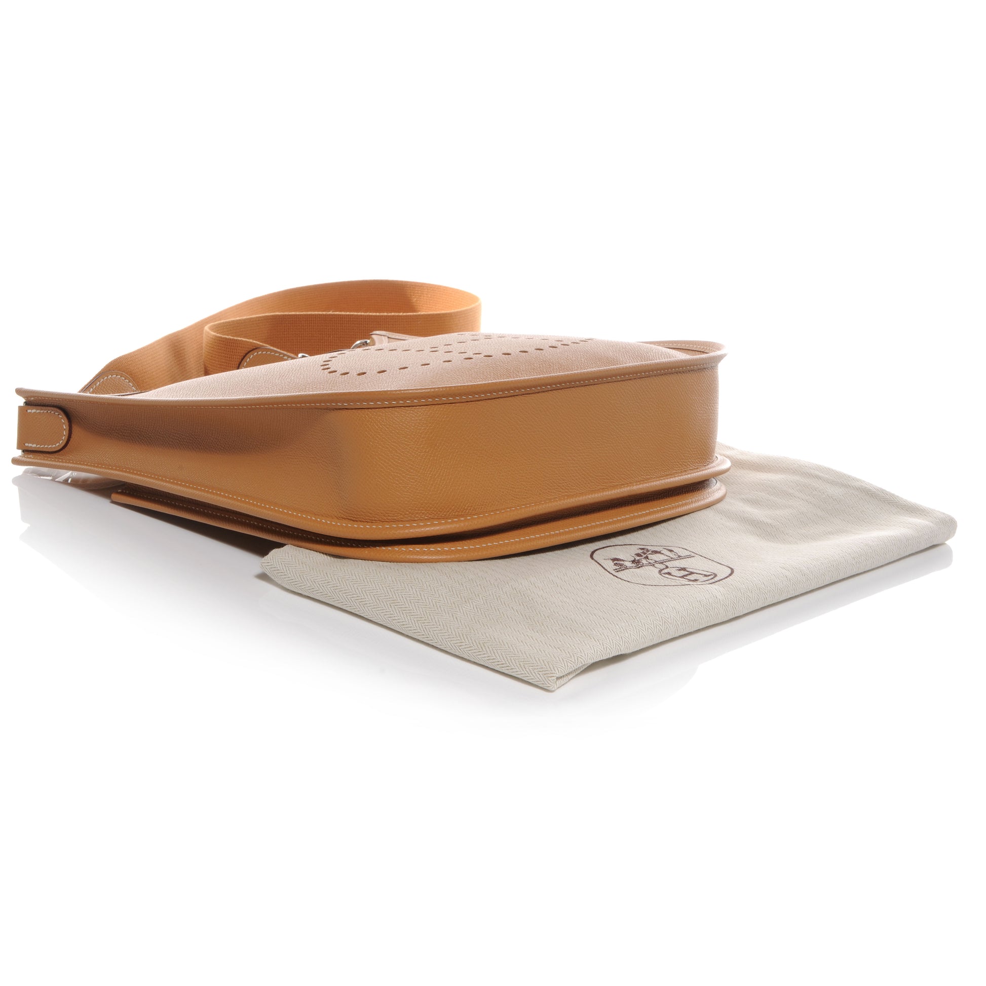 Hermes Epsom Evelyne II PM Tabac Camel 4 of 7