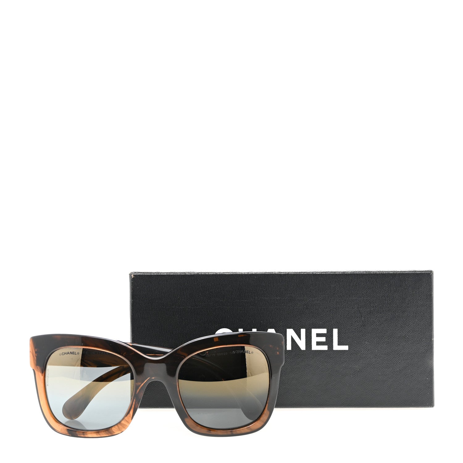 Chanel Mirror CC Sunglasses 5357 Brown 8 of 8