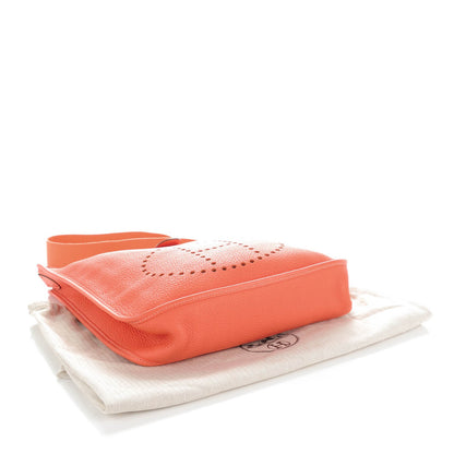 Hermes Taurillon Clemence Evelyne GM Crevette 7 of 15