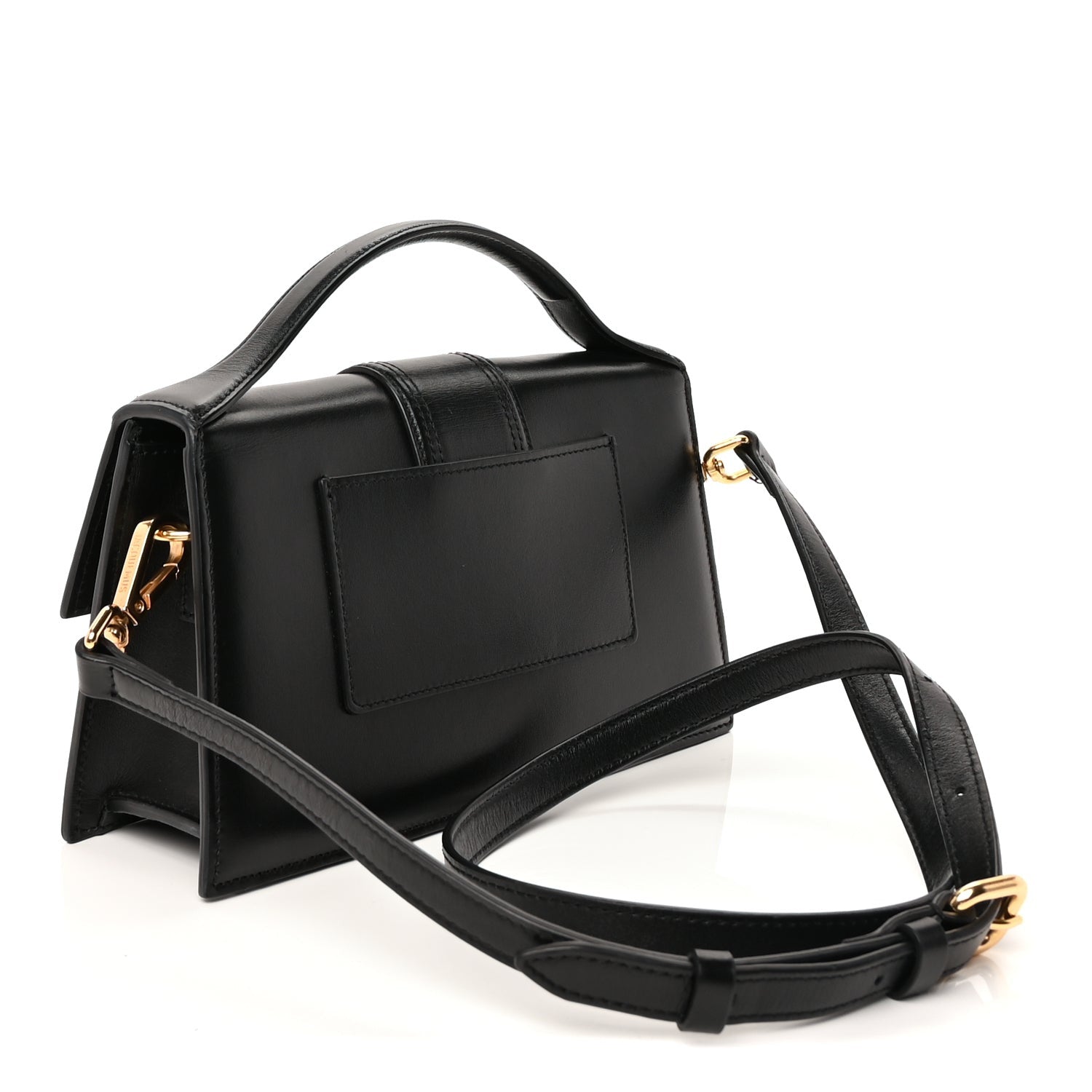 Jacquemus Smooth Calfskin Le Grand Bambino  Black 2 of 8