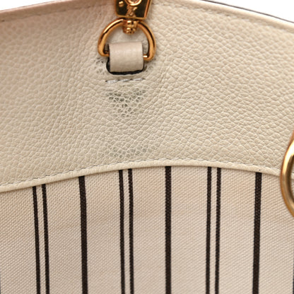 Louis Vuitton Empreinte Montaigne MM Neige 13 of 22