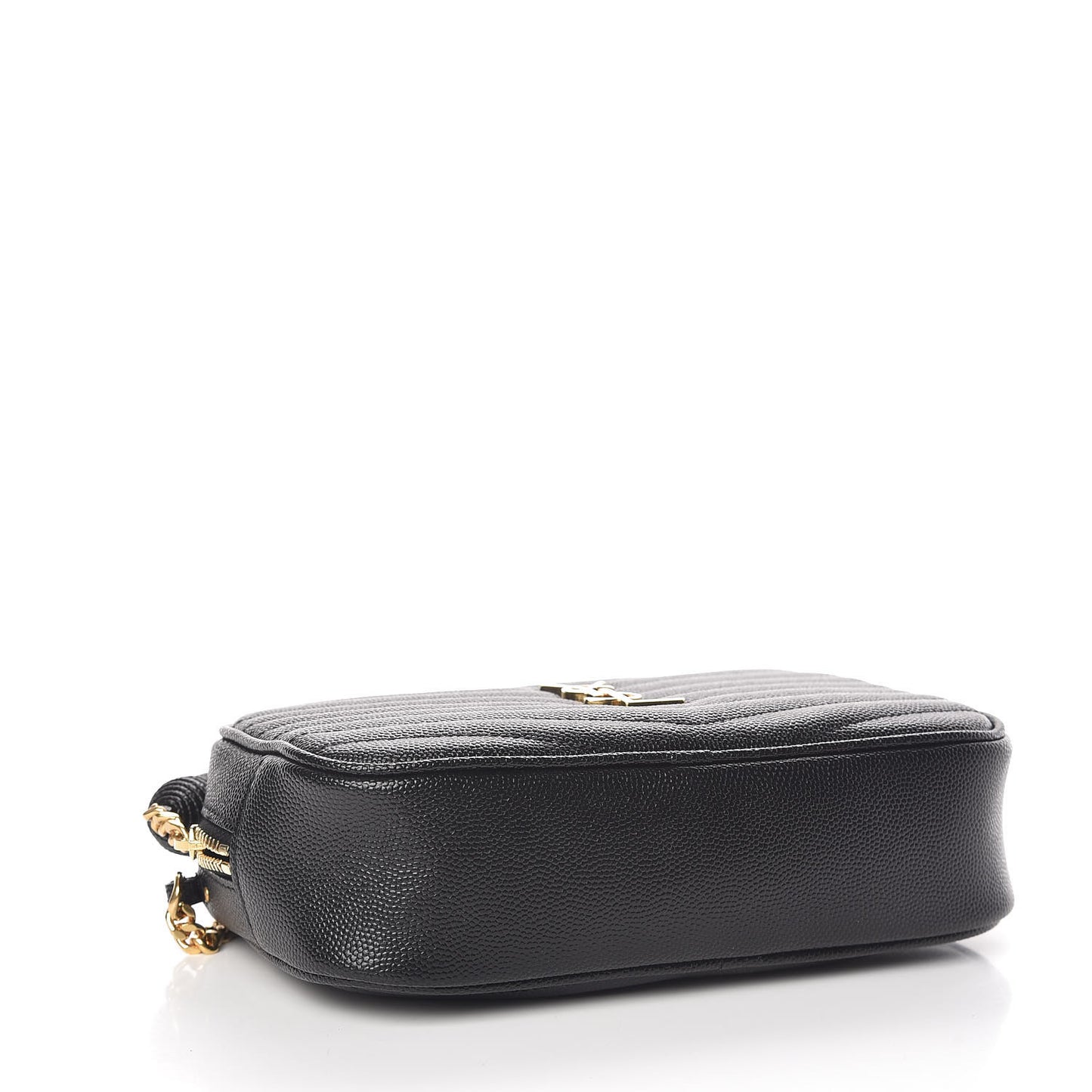 Grain De Poudre Matelasse Monogram Mini Lou Camera Bag Black