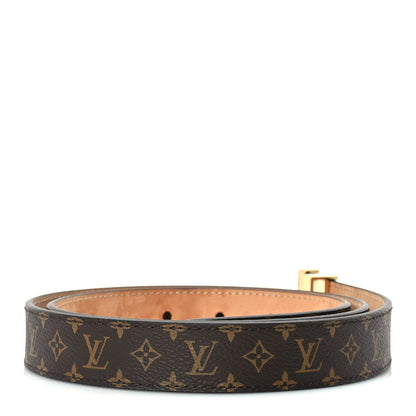 Louis Vuitton Monogram 25mm LV Initiales Belt 85 34 2 of 5