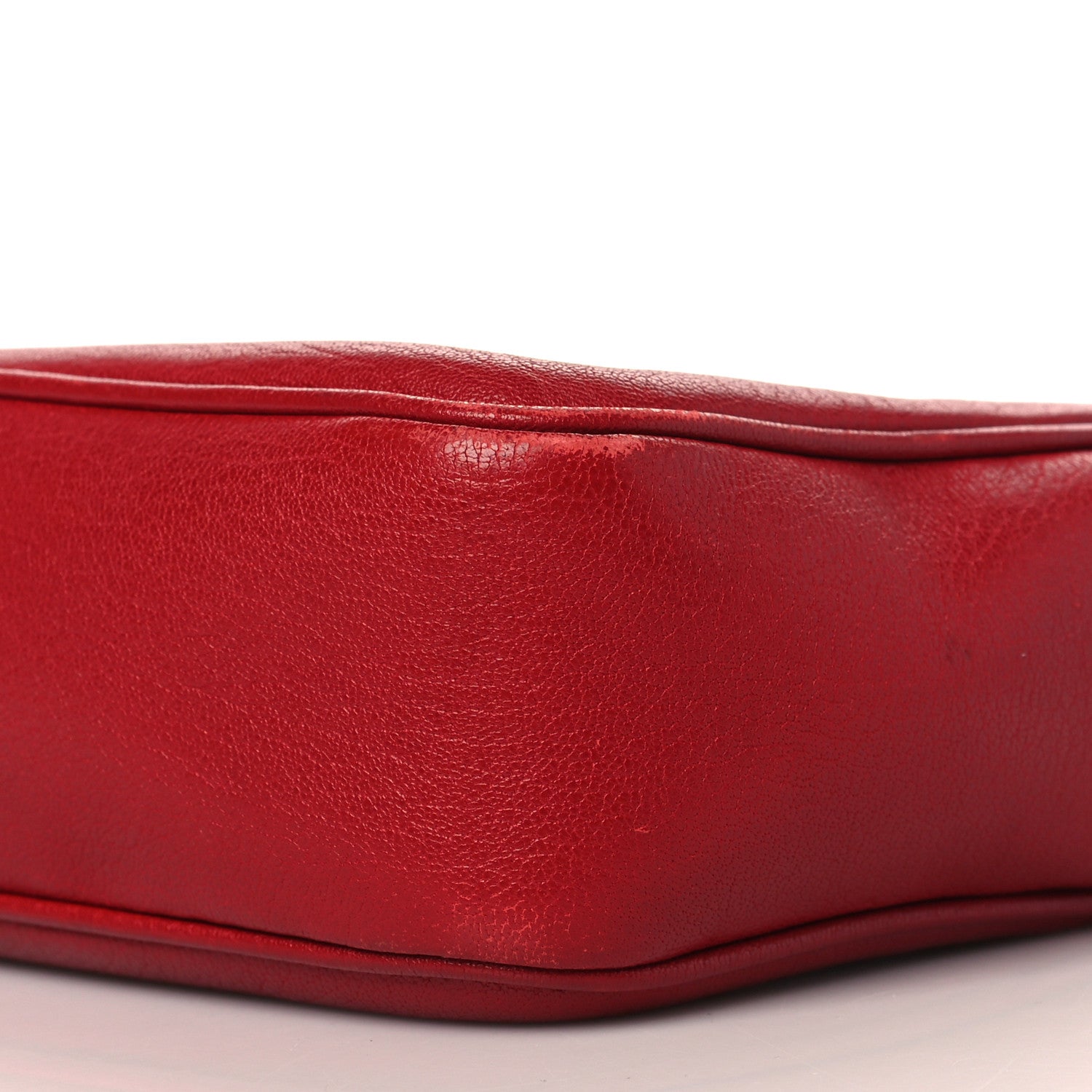 Saint Laurent Lambskin Monogram Lou Camera Bag Eros Red 10 of 11