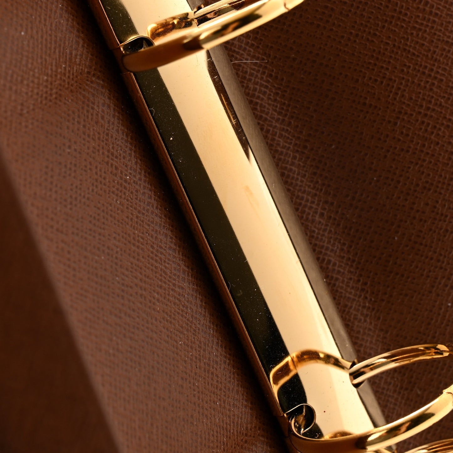 Monogram Large Ring Agenda Cover