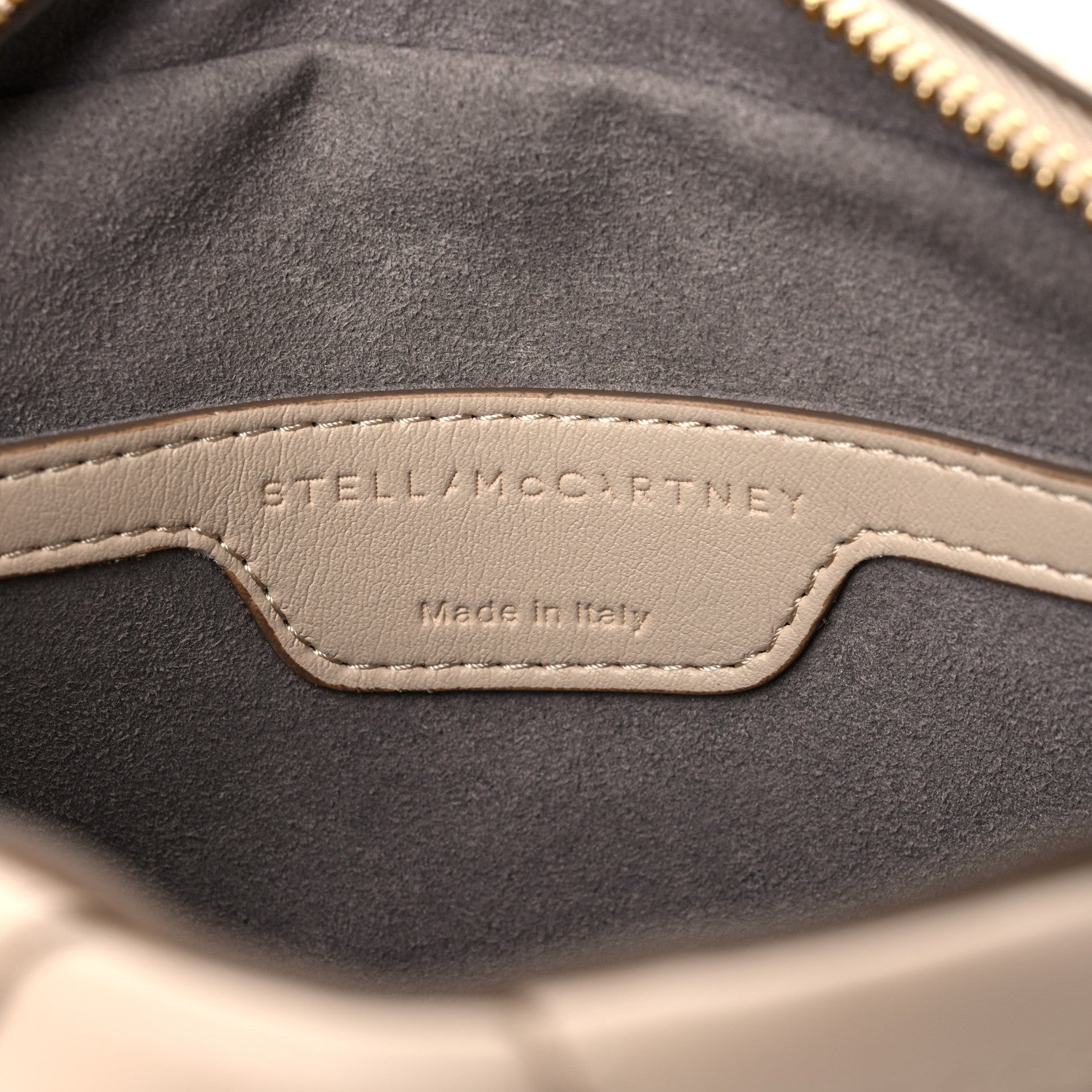 Stella McCartney Eco Alter Nappa Star Patch Shoulder Bag Cream 6 of 10