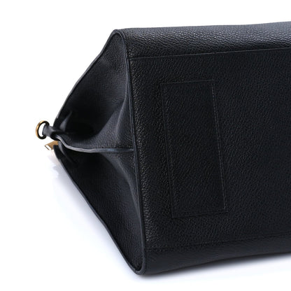 Saint Laurent Grained Calfskin 48H Sac De Jour Duffle Black 7 of 8