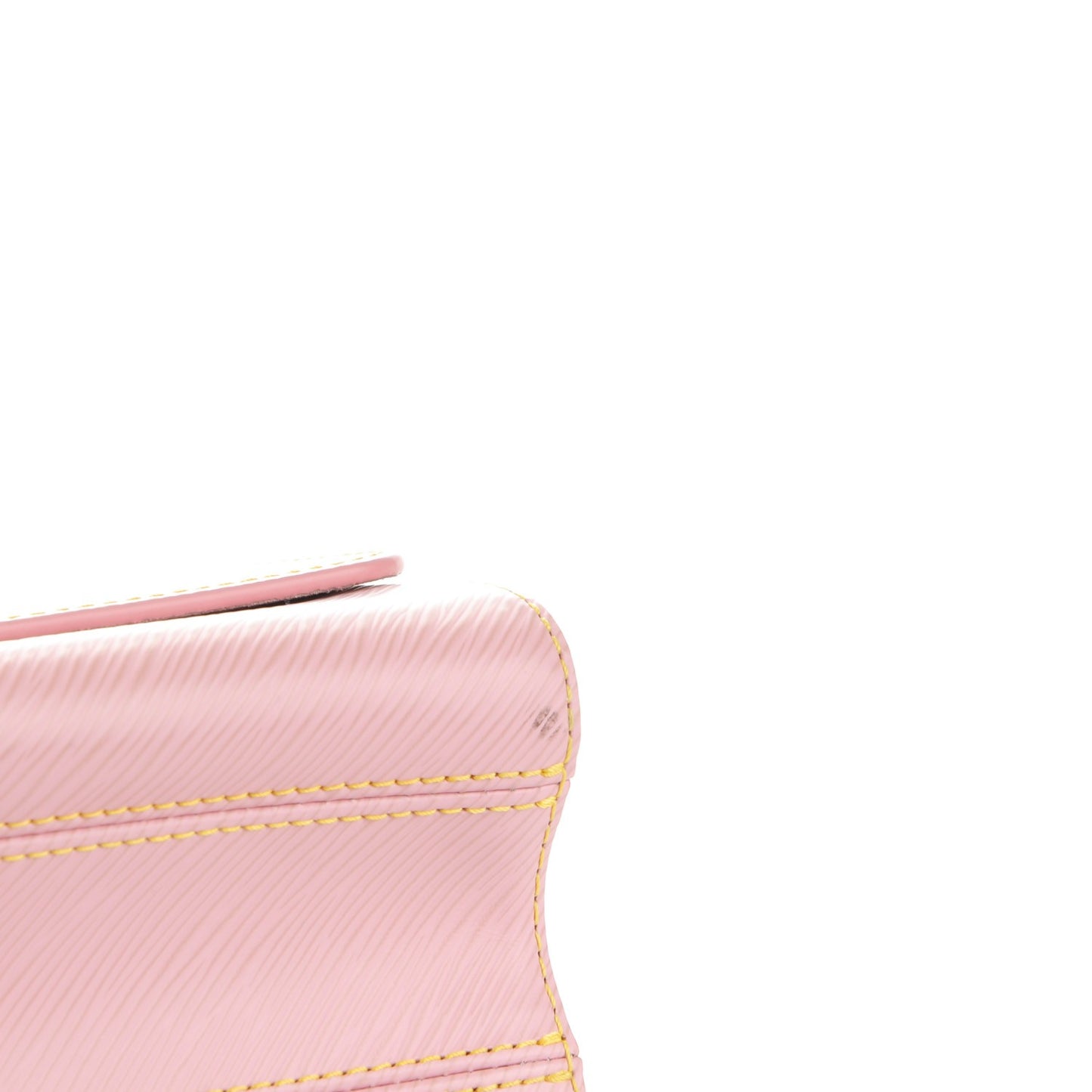 Epi Twist Shoulder Bag MM Rose Ballerine