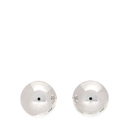 Tiffany Sterling Silver 10mm HardWear Ball Earrings 1 of 5