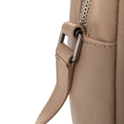 Saint Laurent Lambskin Monogram Small Lou Camera Bag Dark Beige 12 of 14