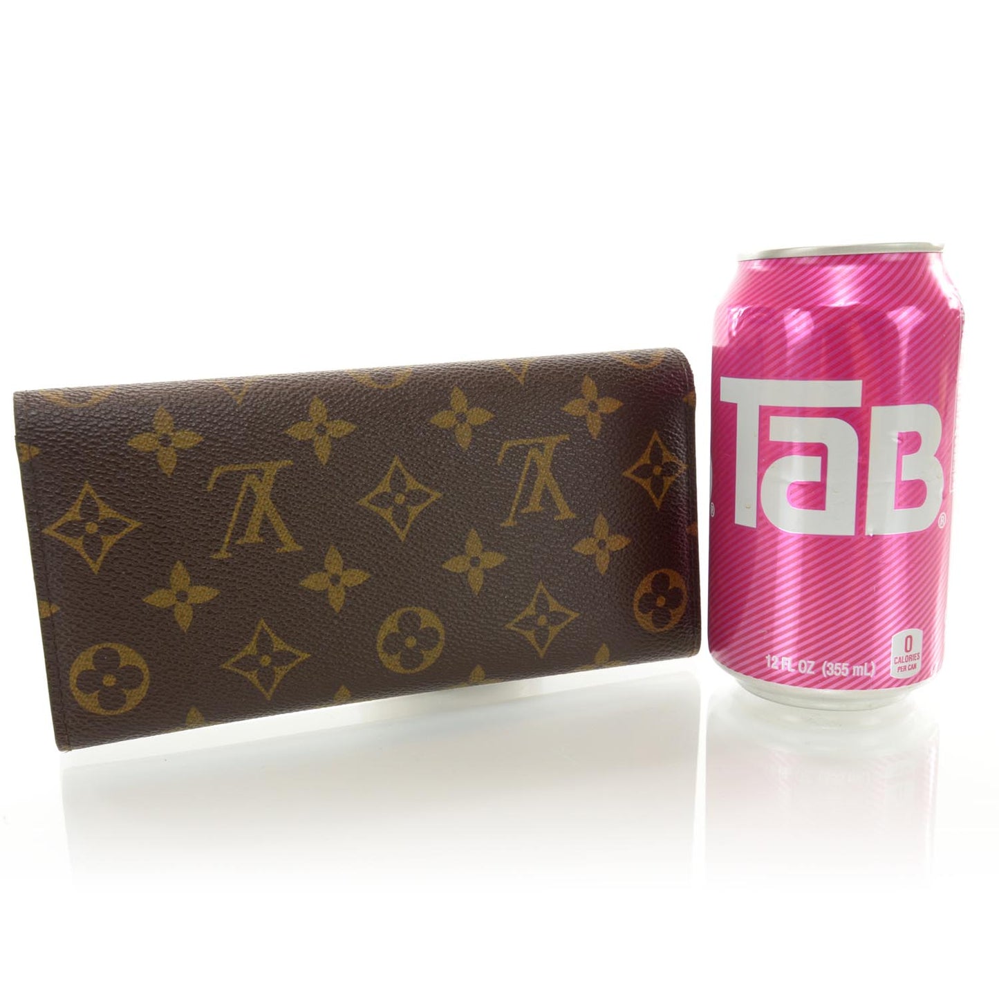 Monogram Emilie Wallet Red