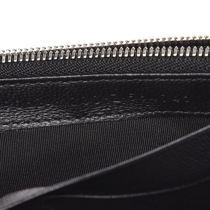 Balenciaga Saffiano Logo Continental Wallet Black 9 of 9