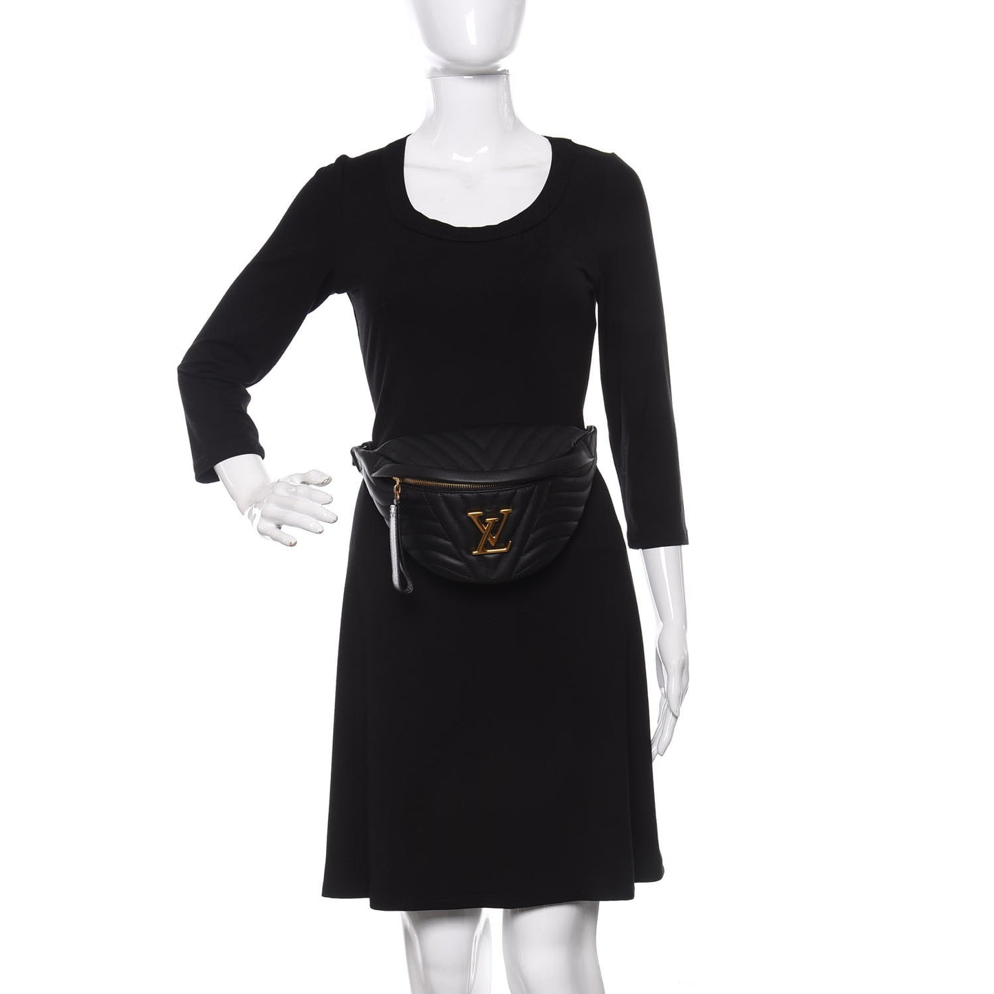 Monogram New Wave Bumbag Black