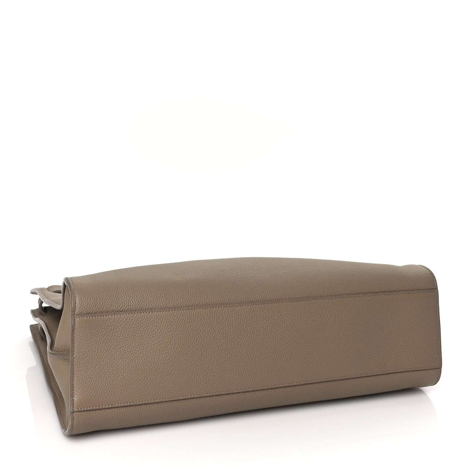Saint Laurent Calfskin Large Souple Sac De Jour Dark Beige 3 of 8