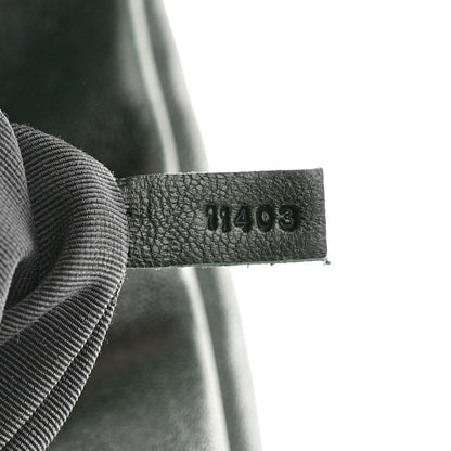 Lanvin Lambskin Quilted Medium Sugar Flap Shoulder Bag Bottle Green 8 of 14