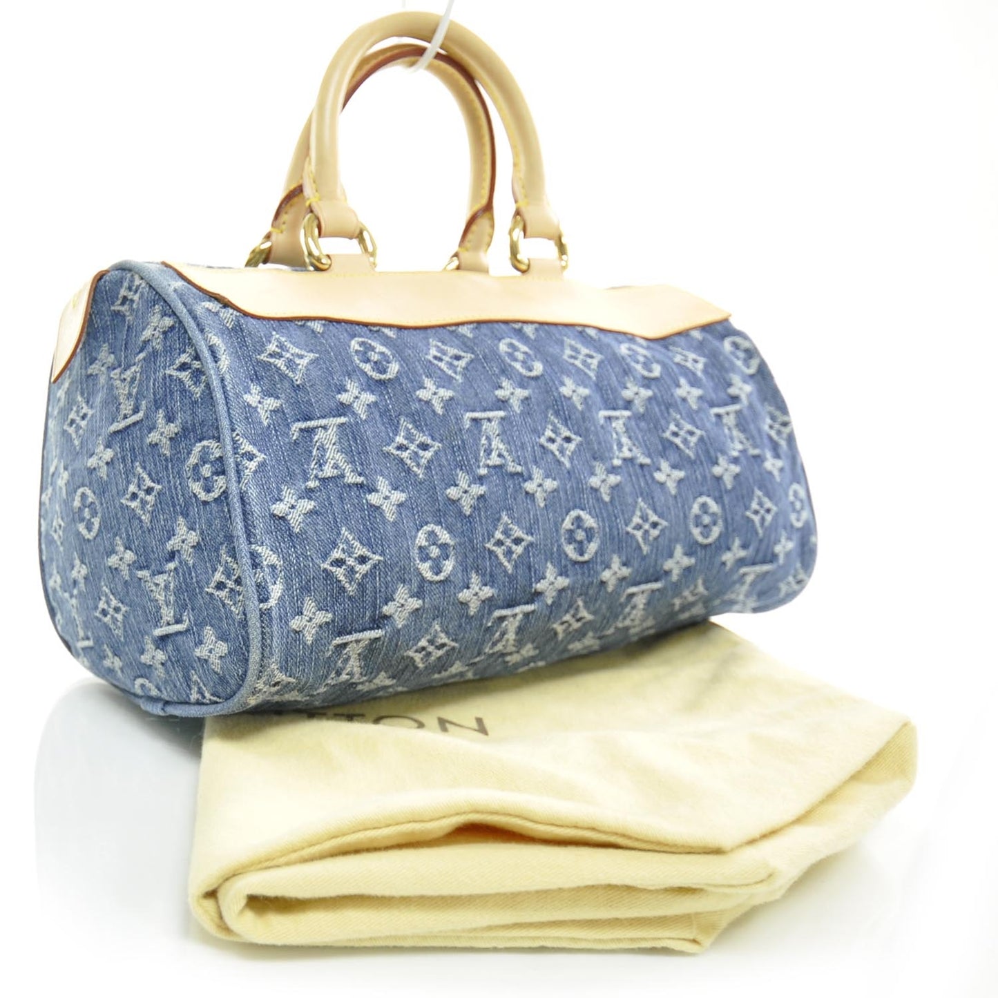 Monogram Denim Neo Speedy Blue