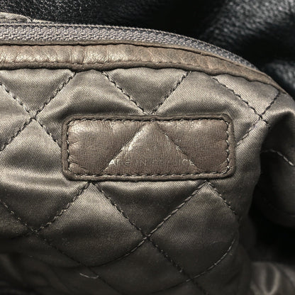 Chanel Lambskin Timeless Sharpei Chain Shoulder Bag Black 6 of 7