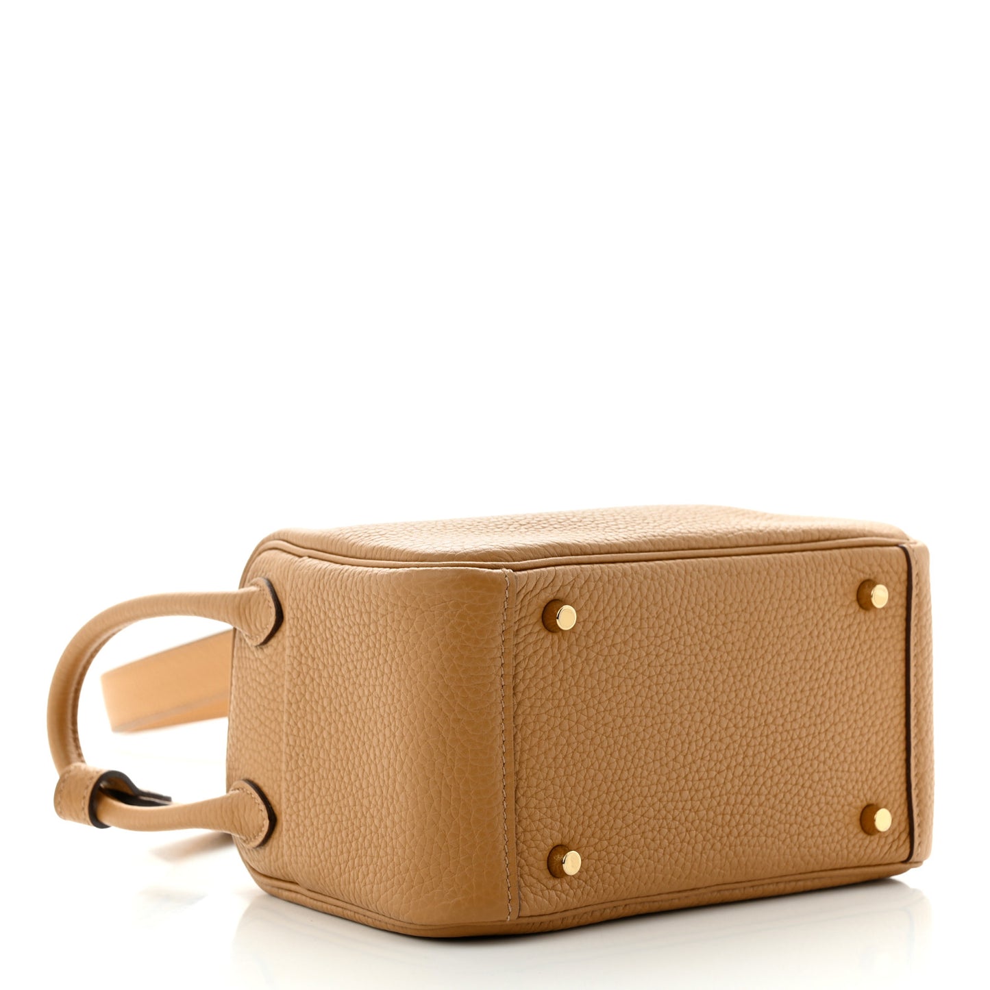 Taurillon Clemence Mini Lindy 20 Biscuit