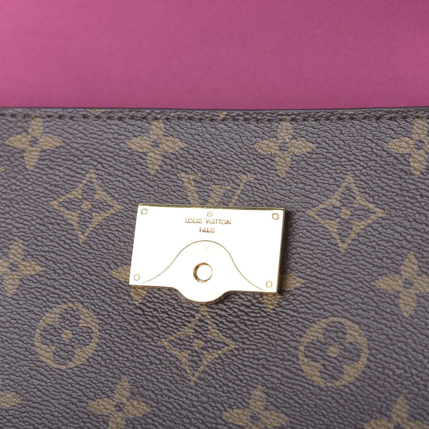 Louis Vuitton Monogram Cluny BB Bordeaux Fuchsia 8 of 13