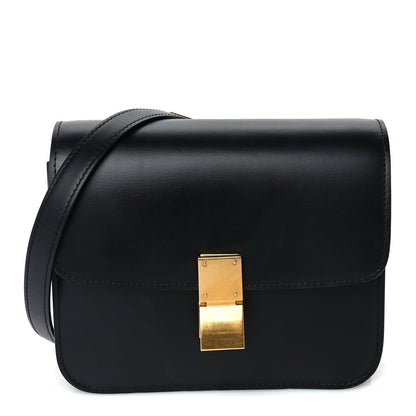 Celine Box Calfskin Teen Classic Box Flap Bag Black 1 of 8