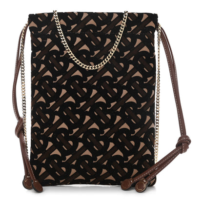 Burberry Monogram Medium Doctors Pouch Bridle Brown 1 of 9