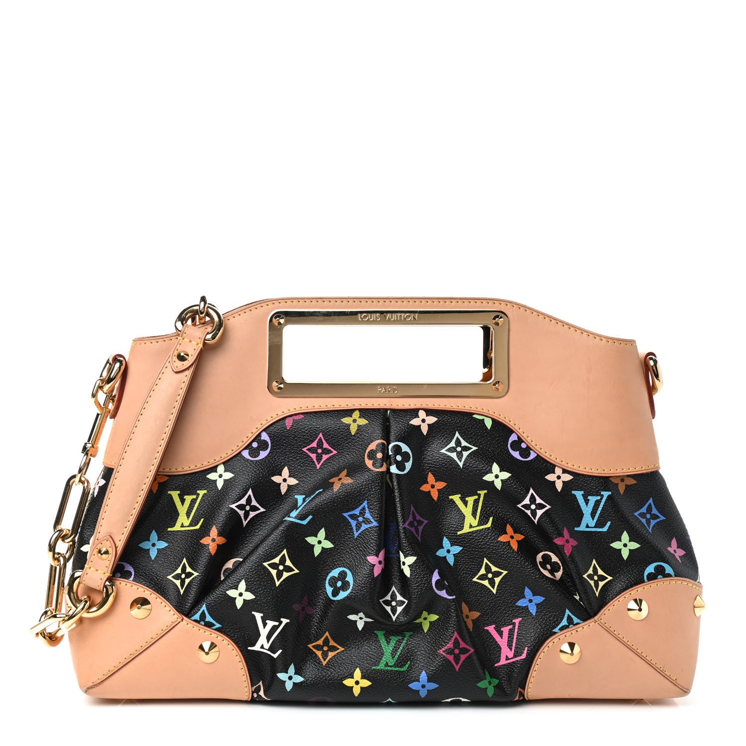 Louis Vuitton Monogram Multicolor Judy MM Black 1 of 8