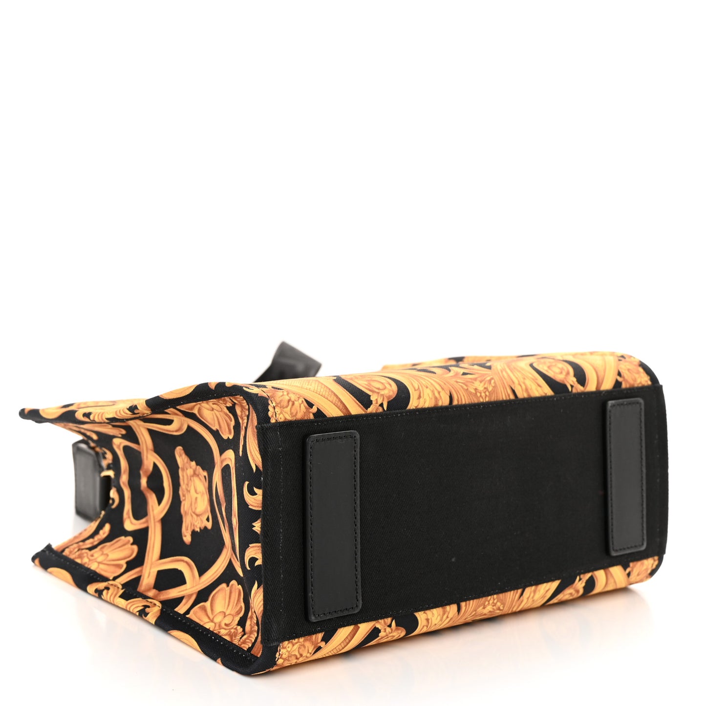 Canvas Baroque Print Medusa Small Black