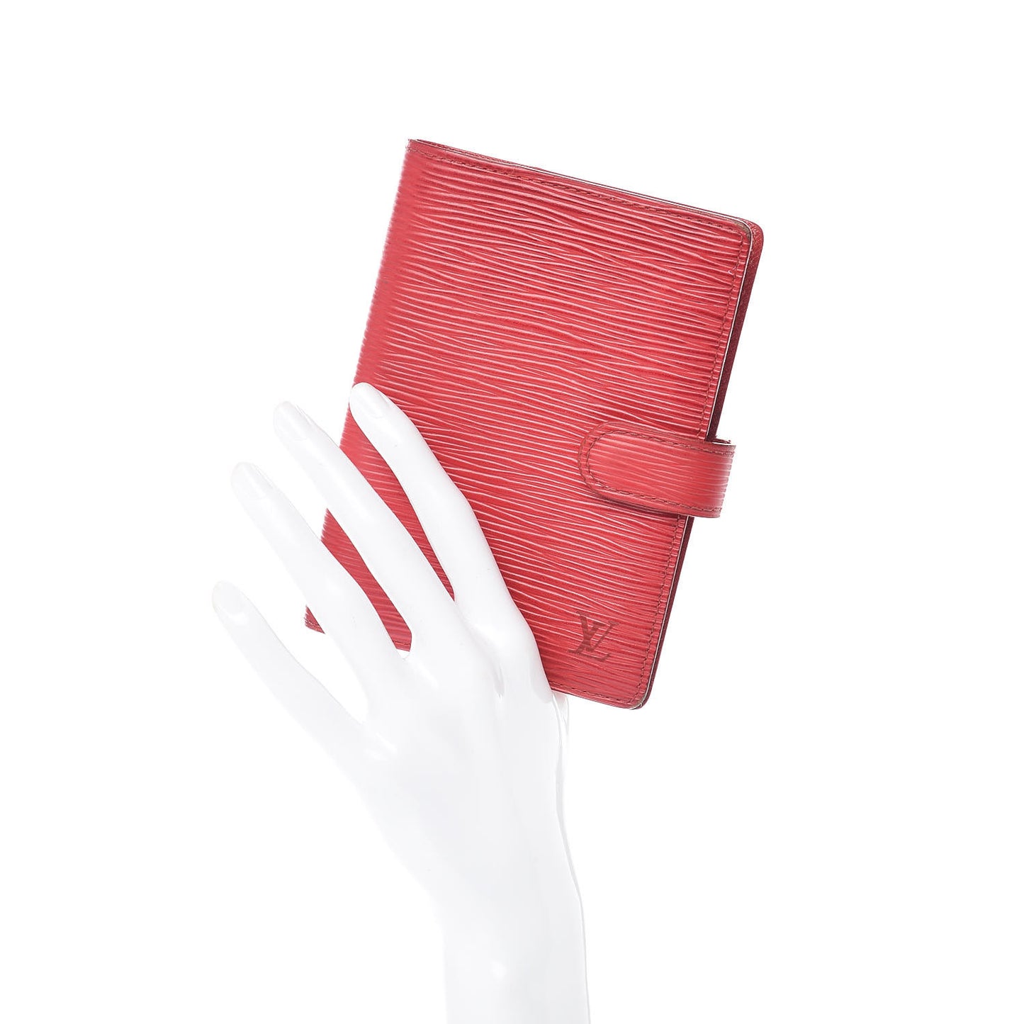 Epi Small Ring Agenda Cover Castillan Red