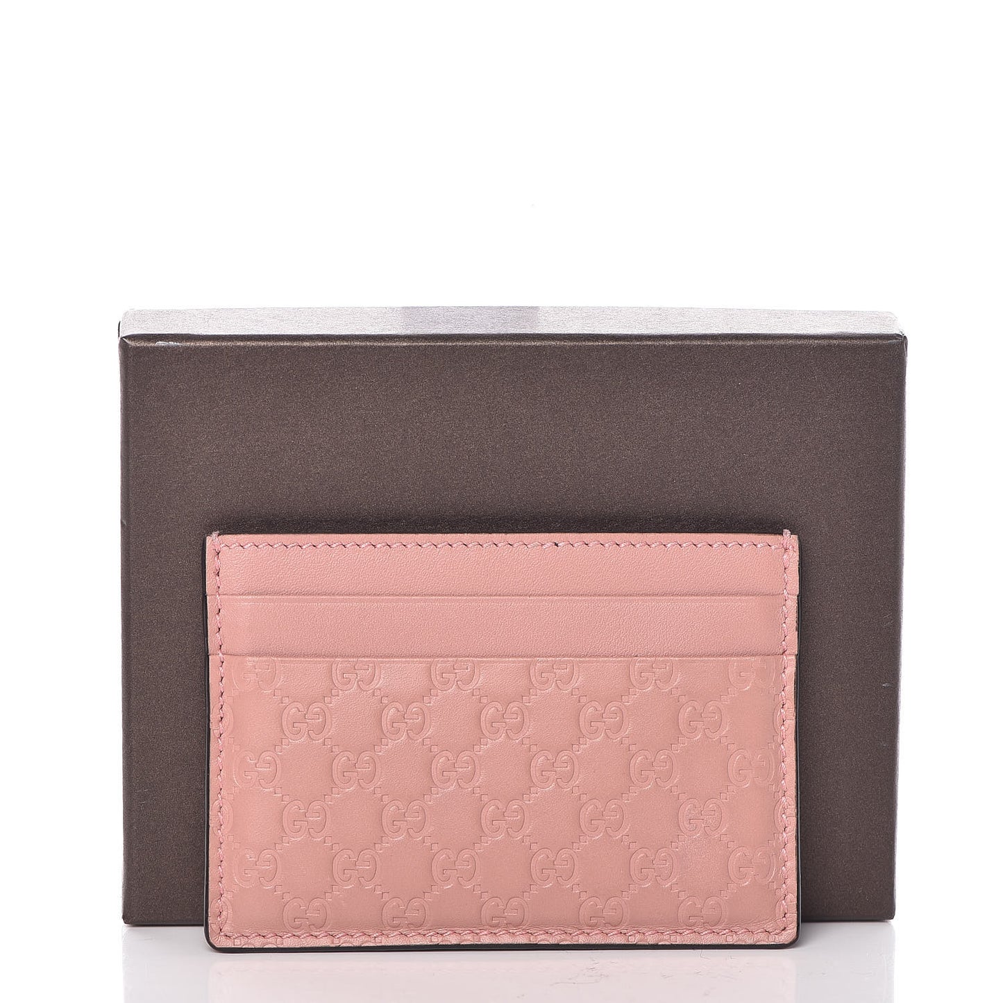 Microguccissima Card Holder Soft Pink