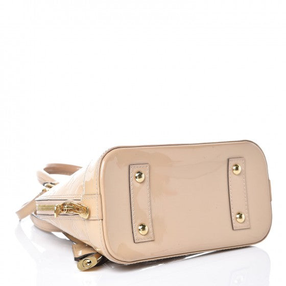 Louis Vuitton Vernis Alma BB Dune 4 of 10