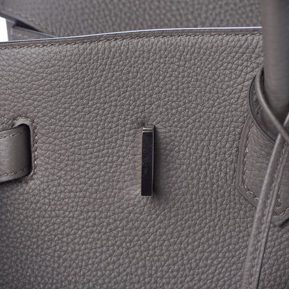 Hermes Togo Birkin 35 Etain 26 of 37