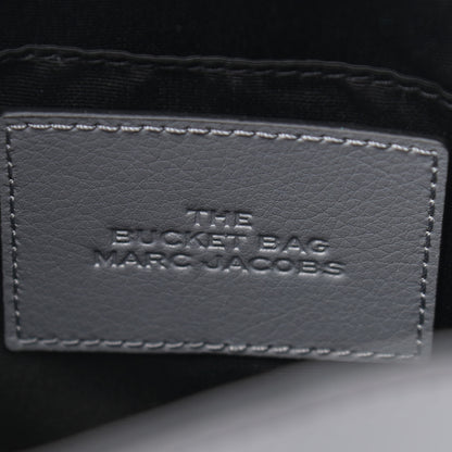Marc Jacobs Grained Calfskin That Bucket Bag Grey 6 of 10