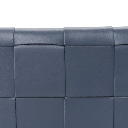 Bottega Veneta Nappa Maxi Intrecciato Zip Around Wallet Thunder 7 of 9