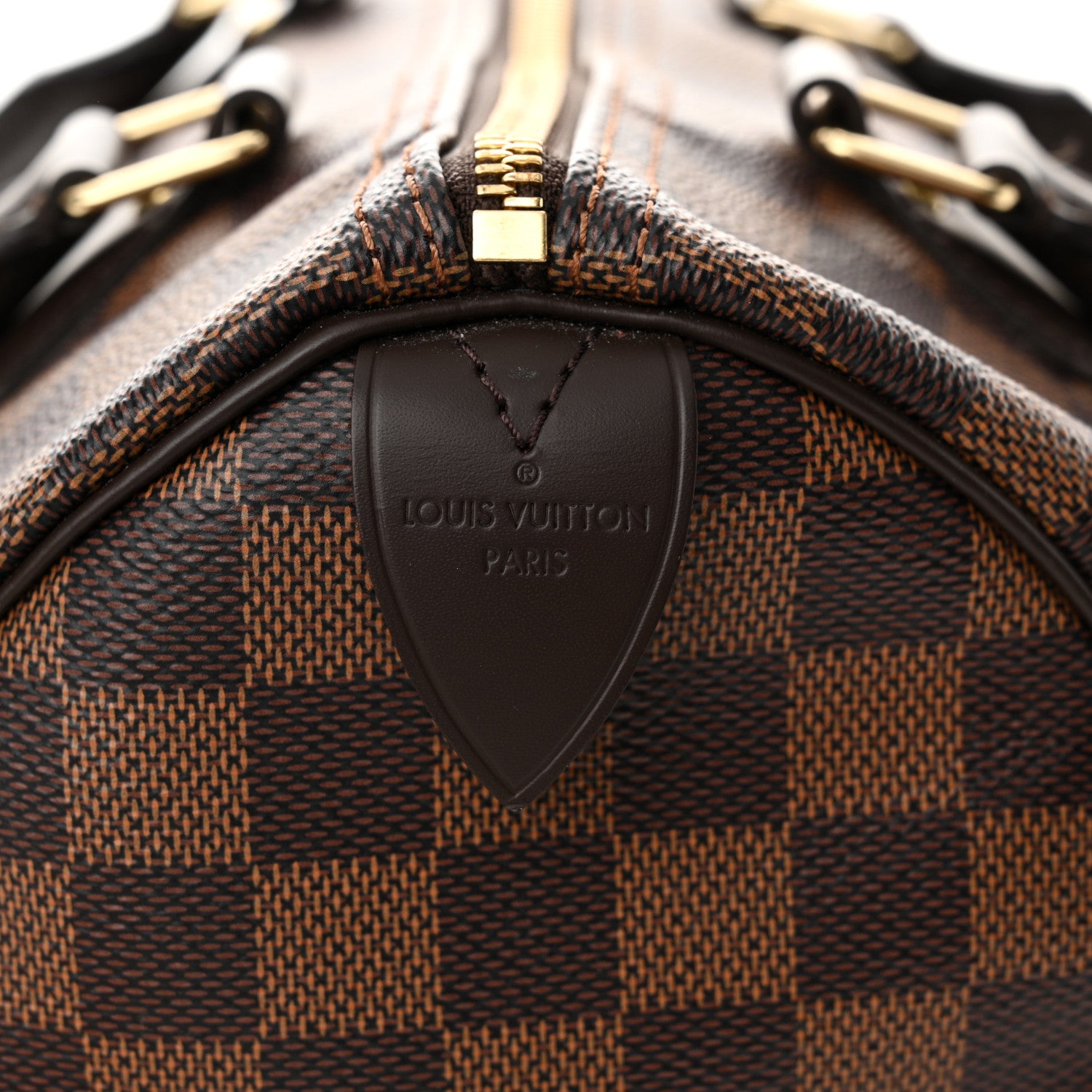 Louis Vuitton Damier Ebene Speedy 25 6 of 9