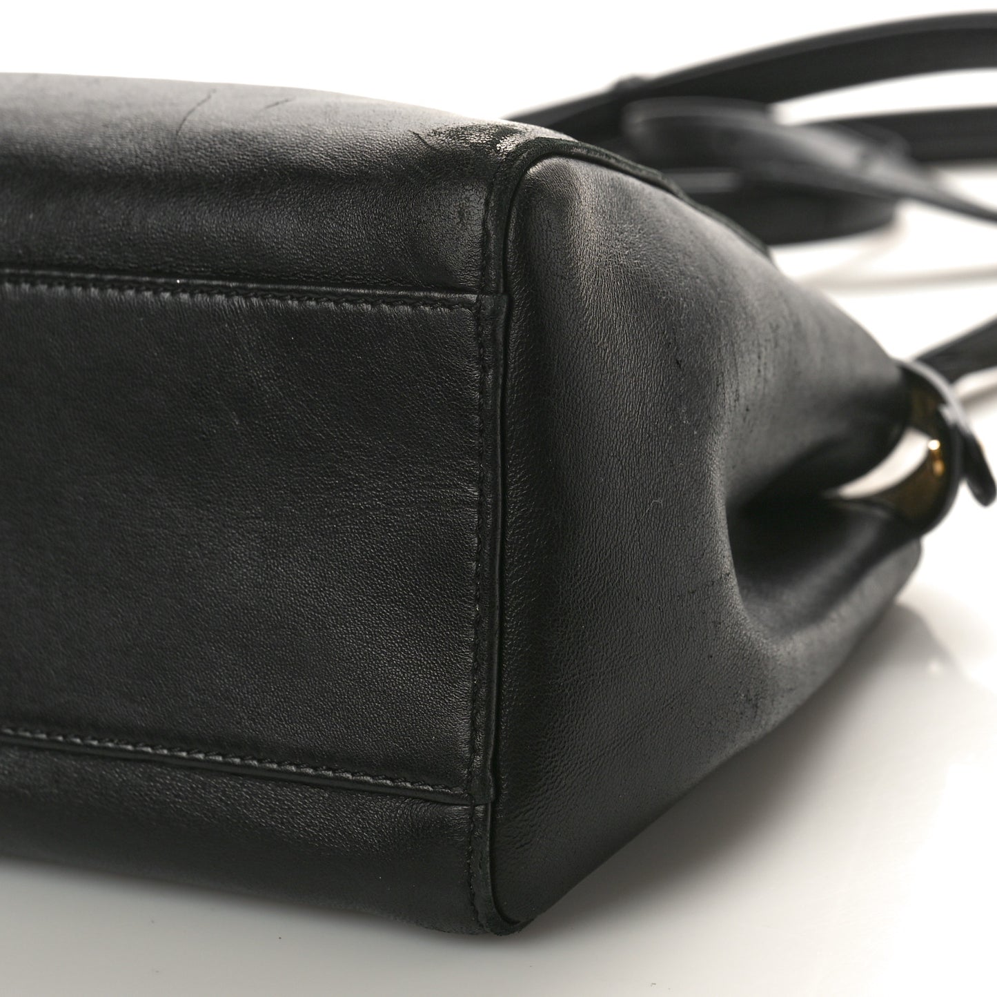 Nappa Mini Peekaboo Iconic Satchel Black