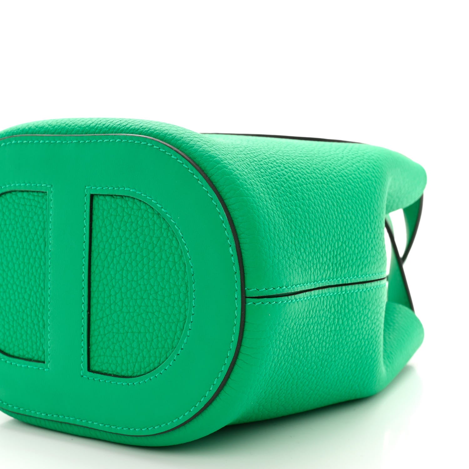 Hermes Taurillon Clemence Swift In-The-Loop 18 Bag Vert Comics 10 of 11