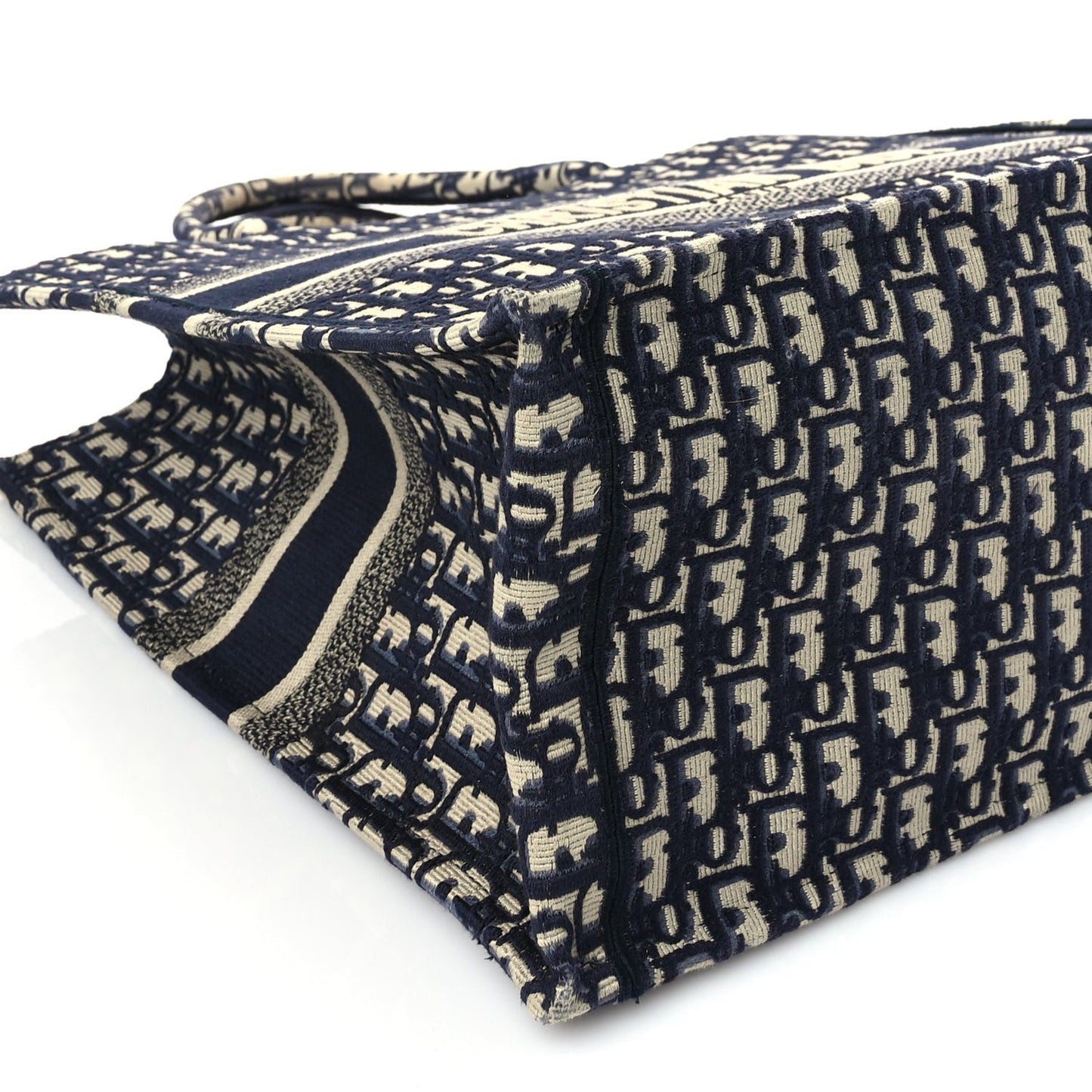 Oblique Large Book Tote Blue Multicolor