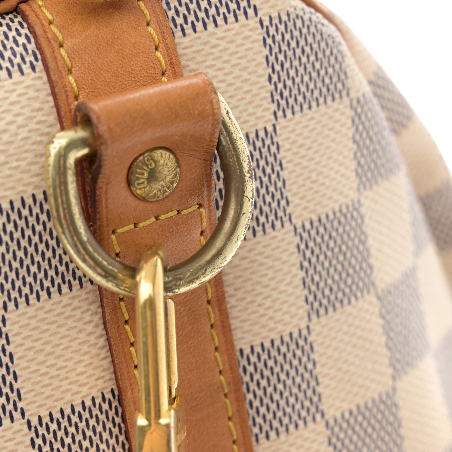 Louis Vuitton Damier Azur Speedy Bandouliere 30 13 of 14